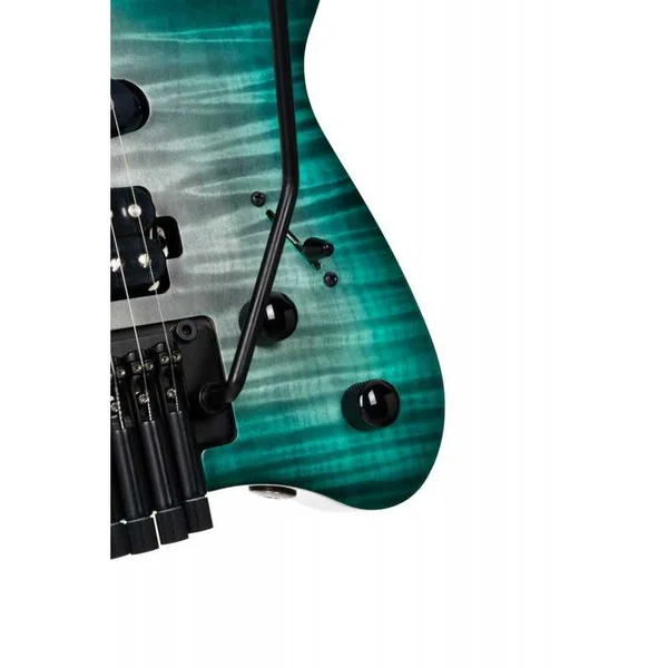 Guitare Electrique CORT SPACE G6TR SMI GLOSS LAGOON