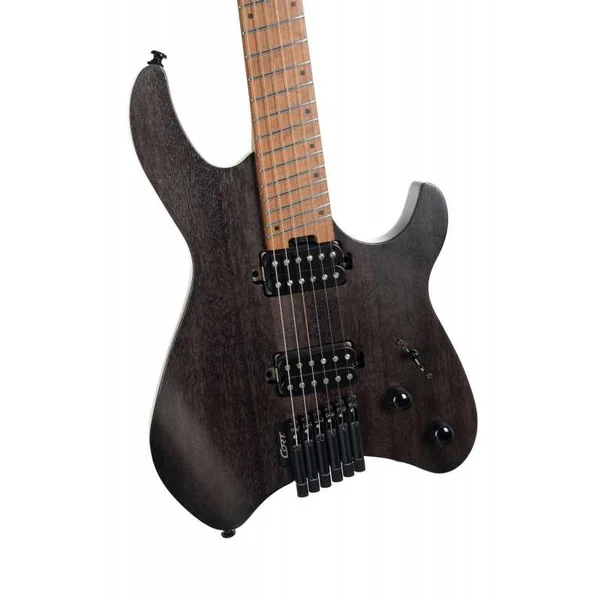 Guitare Electrique CORT SPACEG6MS SEMIGLOSS TRANSBK