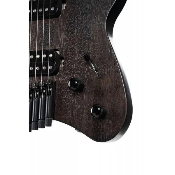 Guitare Electrique CORT SPACEG6MS SEMIGLOSS TRANSBK