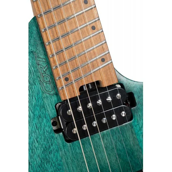 Guitare Electrique CORT SPACEG6MS SEMIGLOSS TURQUOISE