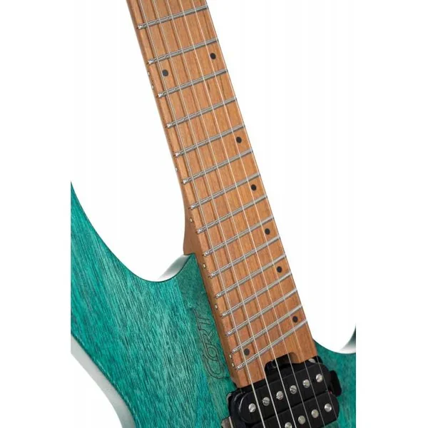 Guitare Electrique CORT SPACEG6MS SEMIGLOSS TURQUOISE