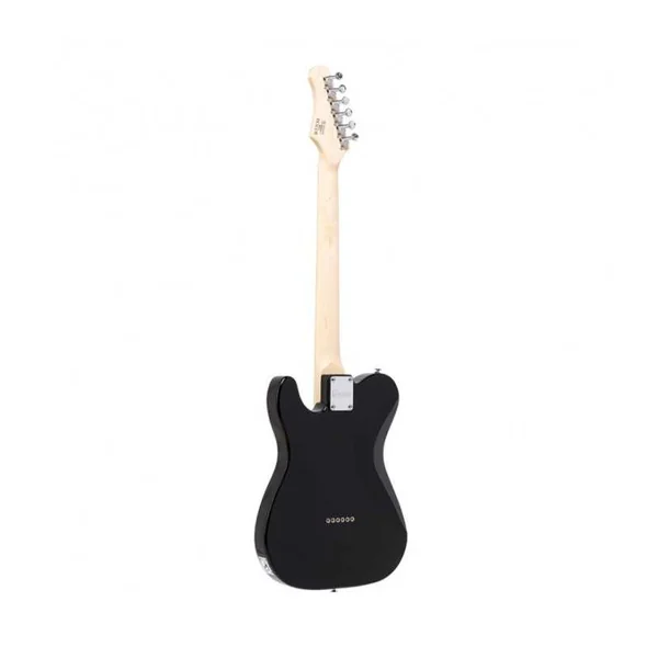 Guitare Electrique CRAFTER CHARLOTE TM CBK - ERABLE COSM NOIR + BAG