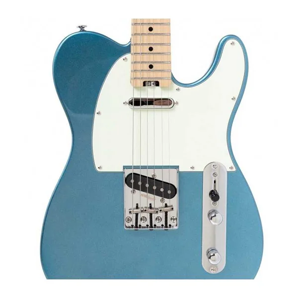 Guitare Electrique CRAFTER CHARLOTE TM LPB - ERABLE L.P.BLEU + BAG