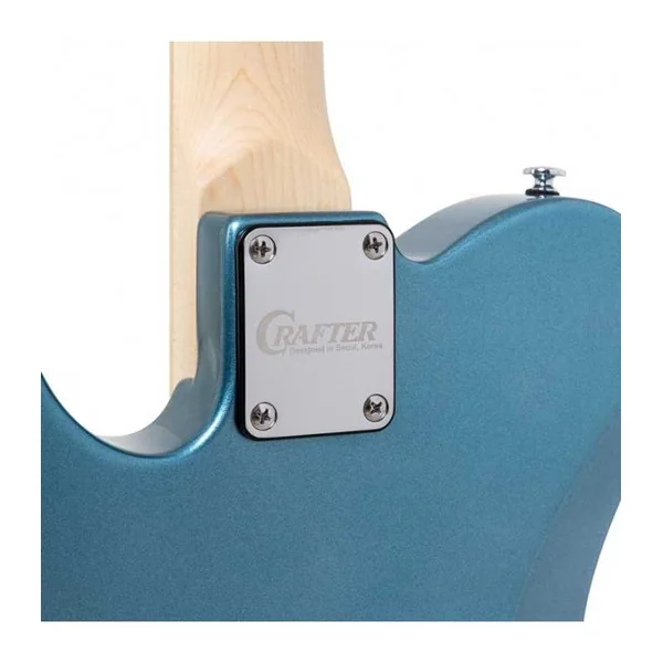 Guitare Electrique CRAFTER CHARLOTE TM LPB - ERABLE L.P.BLEU + BAG