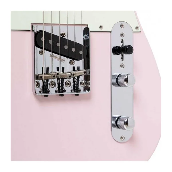 Guitare Electrique CRAFTER CHARLOTE TM SP - ERABLE ROSE + BAG