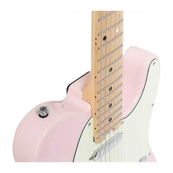 Guitare Electrique CRAFTER CHARLOTE TM SP - ERABLE ROSE + BAG