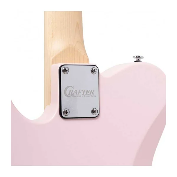 Guitare Electrique CRAFTER CHARLOTE TM SP - ERABLE ROSE + BAG
