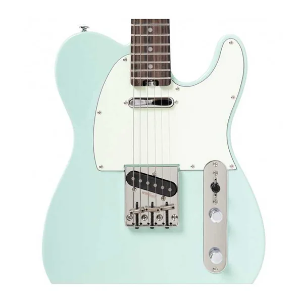 Guitare Electrique CRAFTER CHARLOTE TR AG - PALISS ARA VERT + BAG