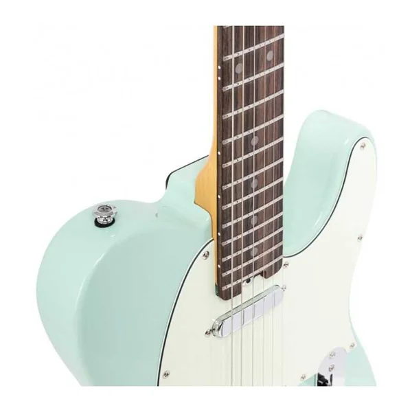 Guitare Electrique CRAFTER CHARLOTE TR AG - PALISS ARA VERT + BAG