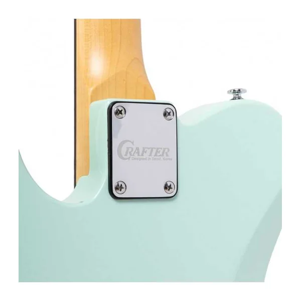 Guitare Electrique CRAFTER CHARLOTE TR AG - PALISS ARA VERT + BAG