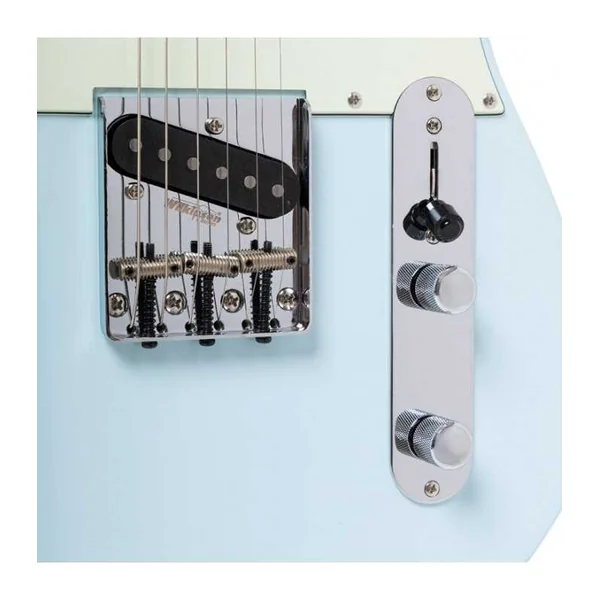 Guitare Electrique CRAFTER CHARLOTE TR DB - PALISS DAY BLEU + BAG