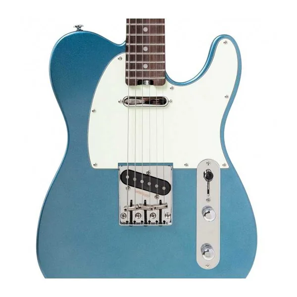 Guitare Electrique CRAFTER CHARLOTE TR LPB - PALISS L.P BLEU + BAG