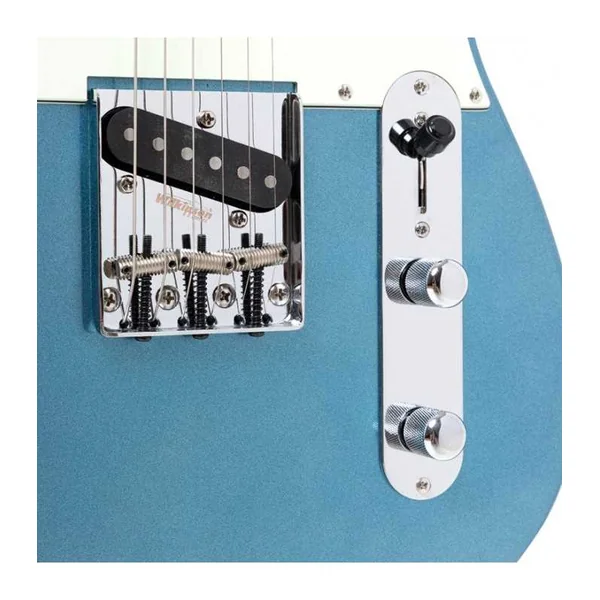 Guitare Electrique CRAFTER CHARLOTE TR LPB - PALISS L.P BLEU + BAG