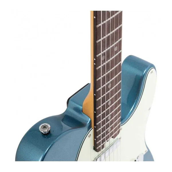 Guitare Electrique CRAFTER CHARLOTE TR LPB - PALISS L.P BLEU + BAG