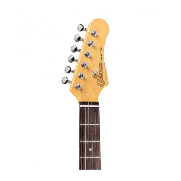 Guitare Electrique CRAFTER CHARLOTE TR LPB - PALISS L.P BLEU + BAG