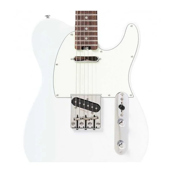 Guitare Electrique CRAFTER CHARLOTE TR OW - PALISS OLYM BLANC + BAG