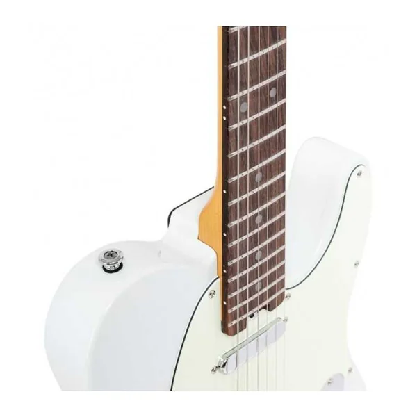 Guitare Electrique CRAFTER CHARLOTE TR OW - PALISS OLYM BLANC + BAG