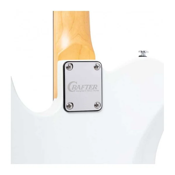 Guitare Electrique CRAFTER CHARLOTE TR OW - PALISS OLYM BLANC + BAG