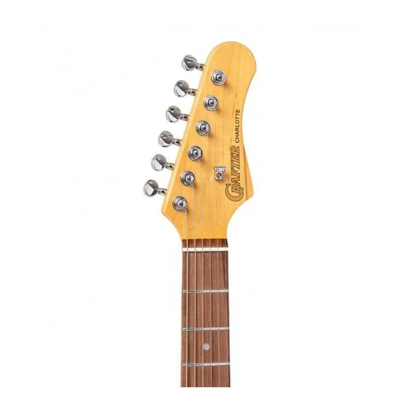 Guitare Electrique CRAFTER CHARLOTE TR VR - PALISS VINT RED + BAG