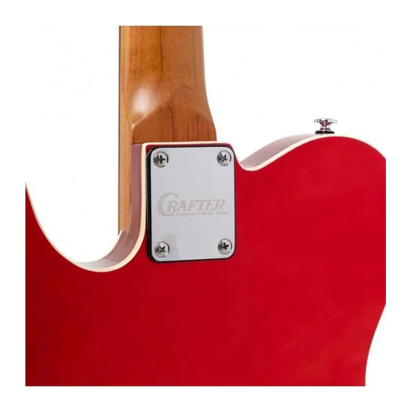 Guitare Electrique CRAFTER SEOUL T6OVSR CR - PALISSANDR ROUGE + BAG