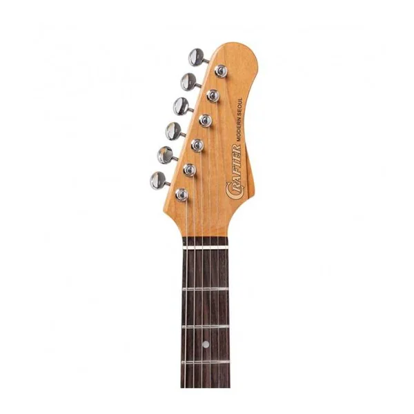 Guitare Electrique CRAFTER SEOUL T6OVSR CR - PALISSANDR ROUGE + BAG