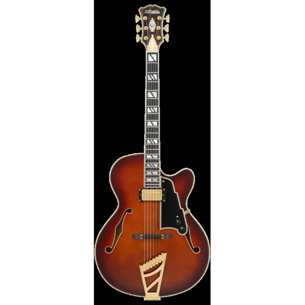 Guitare Electrique D'ANGELICO Excel 16 Amaretto Burst