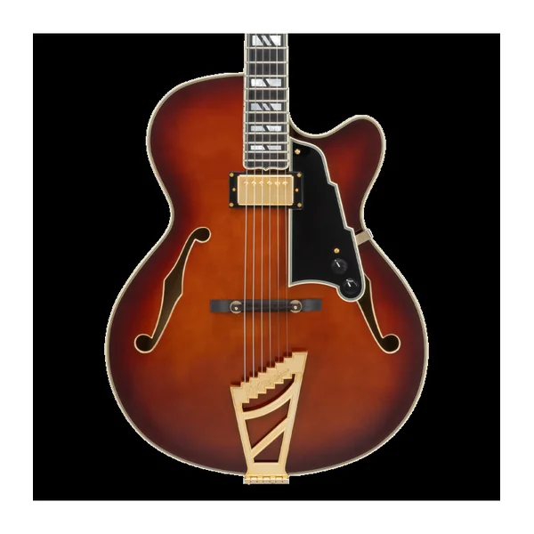 Guitare Electrique D'ANGELICO Excel 16 Amaretto Burst