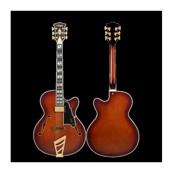 Guitare Electrique D'ANGELICO Excel 16 Amaretto Burst