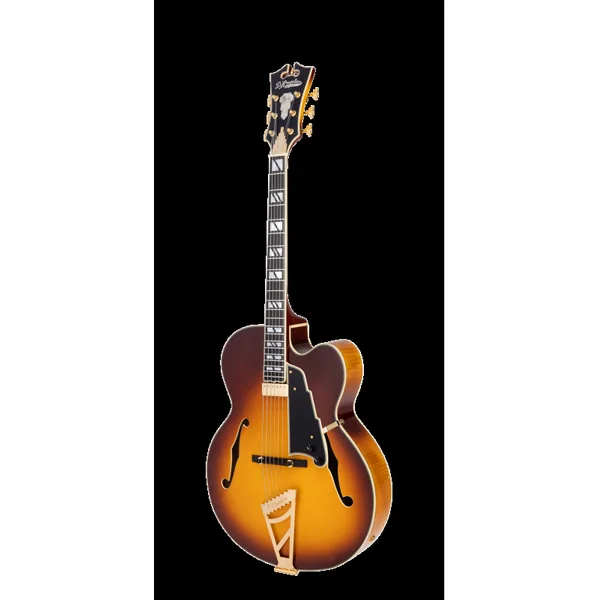 Guitare Electrique D'ANGELICO Excel EXL-1 Dark Iced Tea Burst Mini HB