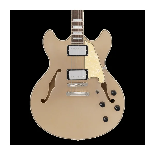 Guitare Electrique D'ANGELICO Premier DC Desert Gold
