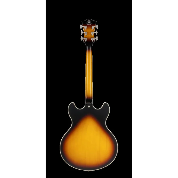 Guitare Electrique D'ANGELICO Premier DC Vintage Sunburst