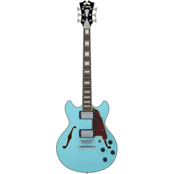 Guitare Electrique D'ANGELICO Premier Mini DC Sky Blue