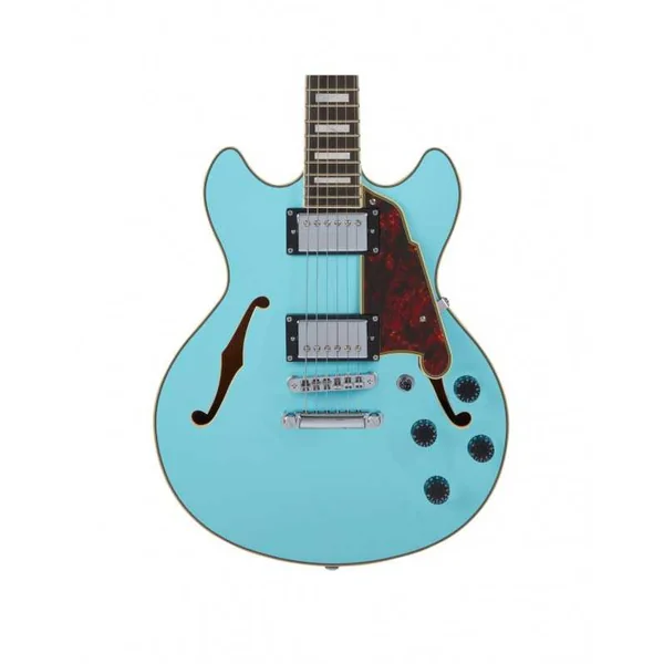 Guitare Electrique D'ANGELICO Premier Mini DC Sky Blue