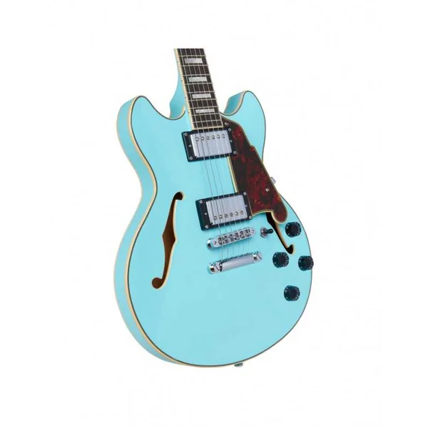 Guitare Electrique D'ANGELICO Premier Mini DC Sky Blue