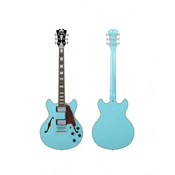 Guitare Electrique D'ANGELICO Premier Mini DC Sky Blue