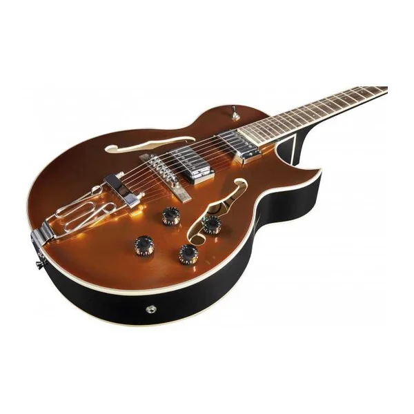 Guitare Electrique EKO JAZZ-GLD - Type Hollowbody Jazz single cut - Gold