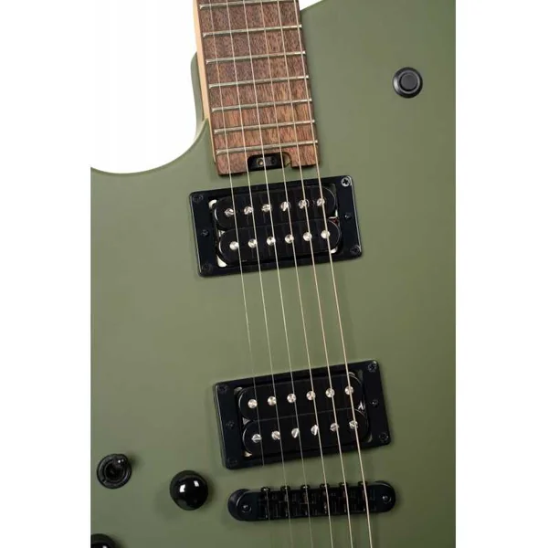Guitare Electrique Gaucher MANSON CORT MBM-2H-B-SOG OLIVE