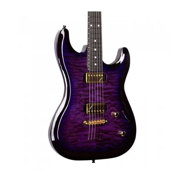 Guitare Electrique GODIN Artisan ST-II Black Amethyst + Etui