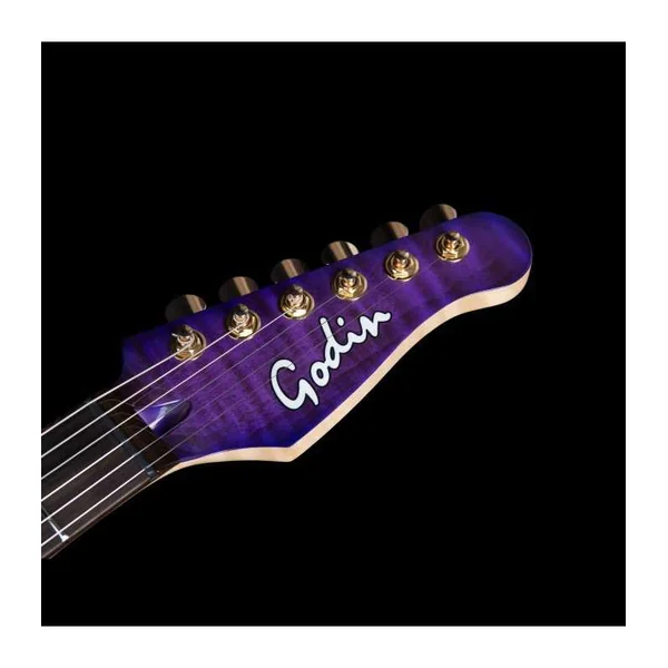 Guitare Electrique GODIN Artisan ST-II Black Amethyst + Etui