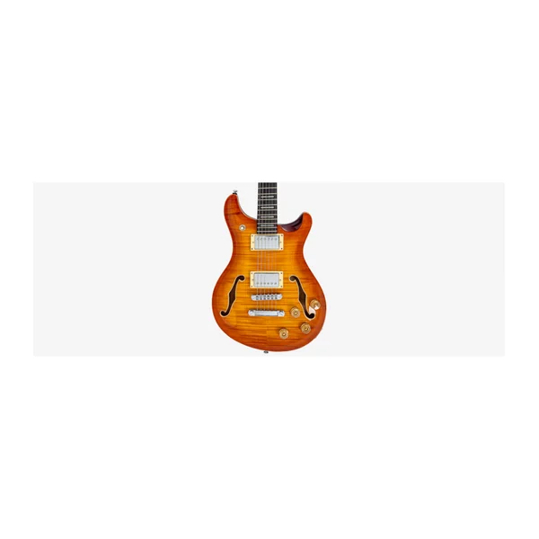 Guitare Electrique LARRY CARLTON Q7 Hollow Amber Burst