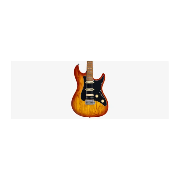 Guitare Electrique Larry Carlton S7 Ash Top Amber Burst