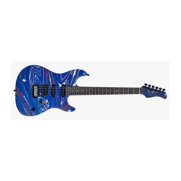 Guitare Electrique Larry Carlton S7 SW Blue Swirl