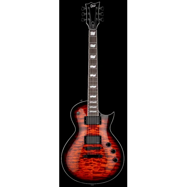 Guitare Electrique LTD EC400QM-VTB - Modèle 400 - Eclipse EC-400 QM Vintage Burst