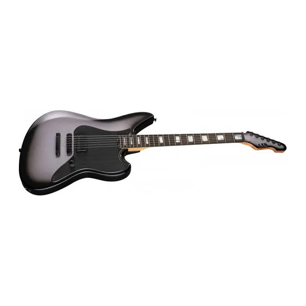 Guitare Electrique LTD JDI-SSB - LTD Signature Joe Duplantier JD-I Silver Sunburst