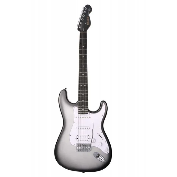 Guitare Electrique MOOER MSC10 ELITE IRON SILVER