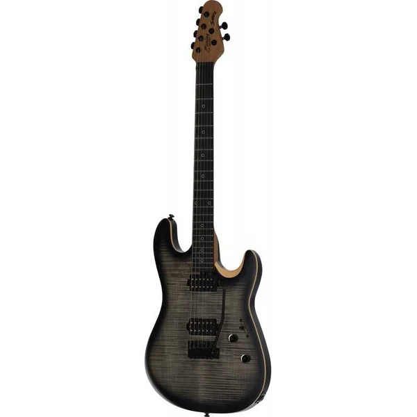 Guitare Electrique STERLING BY MUSIC MAN - ST-RABEA-ASB-E2 - Rabea Massaad - Rabea Massaad Ashen Burst