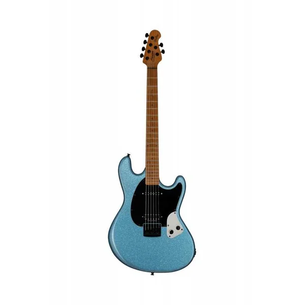 Guitare Electrique STERLING BY MUSIC ST-FLUFF-ABB-M2 - Fluff Amana Boat Blue