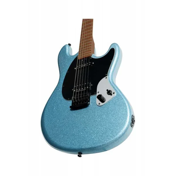 Guitare Electrique STERLING BY MUSIC ST-FLUFF-ABB-M2 - Fluff Amana Boat Blue