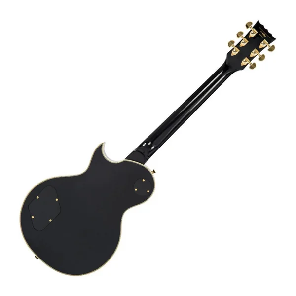 Guitare Electrique VINTAGE V100BB - GOLD HARDW BLACK GLOSS