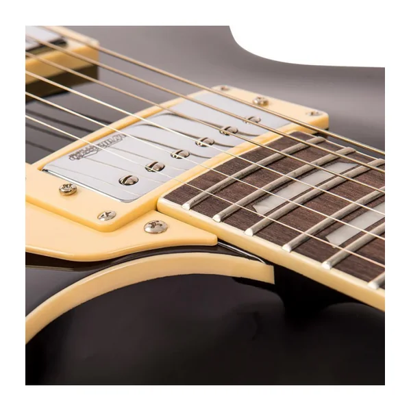Guitare Electrique VINTAGE V100BLK - CHROME HARDWARE- GLOSS BLACK